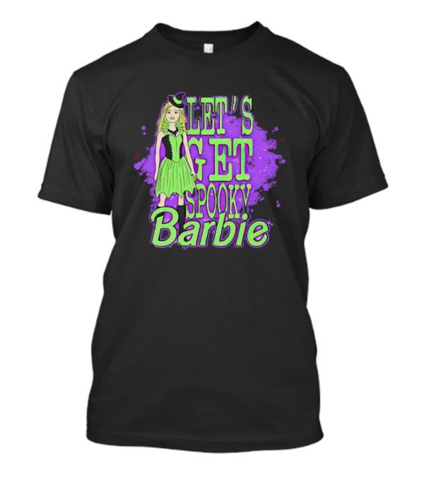 Let's Get Spooky Barbie Halloween Witch Costume T-Shirt
