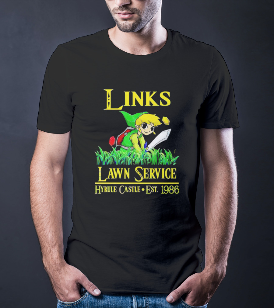Links Lawn Service Hyrule Castle Est. 1986 T-Shirt