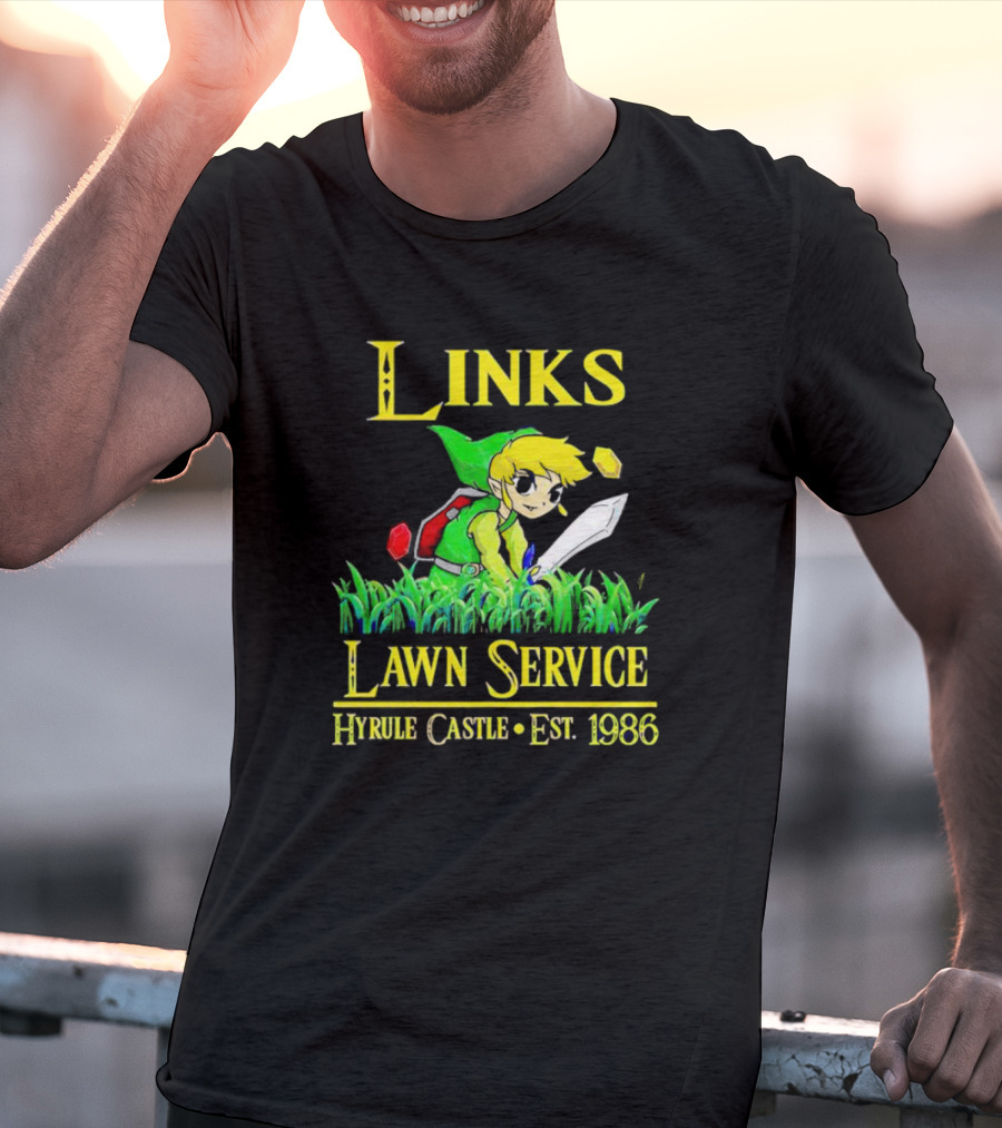 Links Lawn Service Hyrule Castle Est. 1986 T-Shirt
