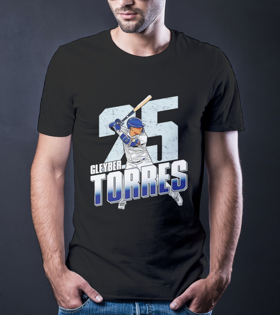 Gleyber Torres 25 New York Yankees MLB T-Shirt