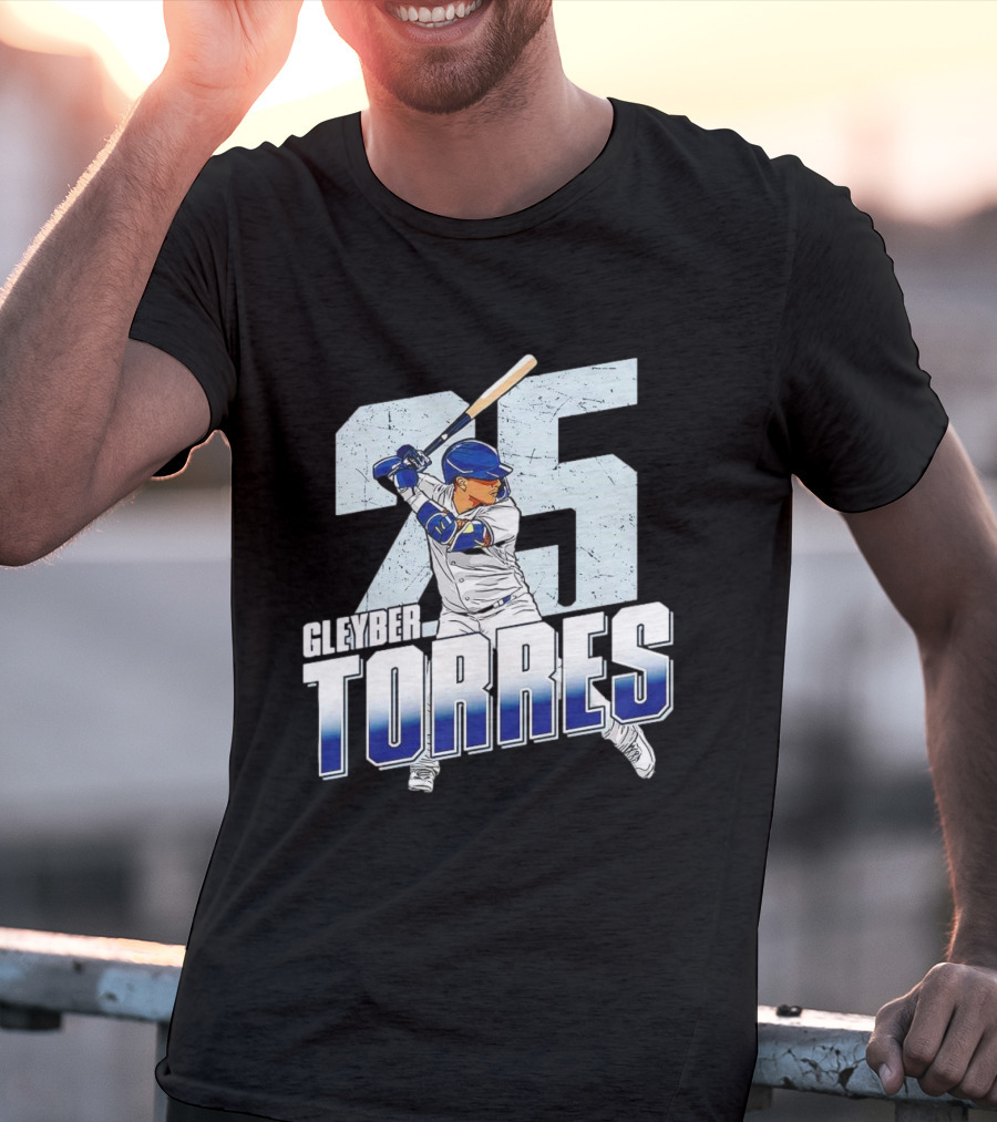 Gleyber Torres 25 New York Yankees MLB T-Shirt
