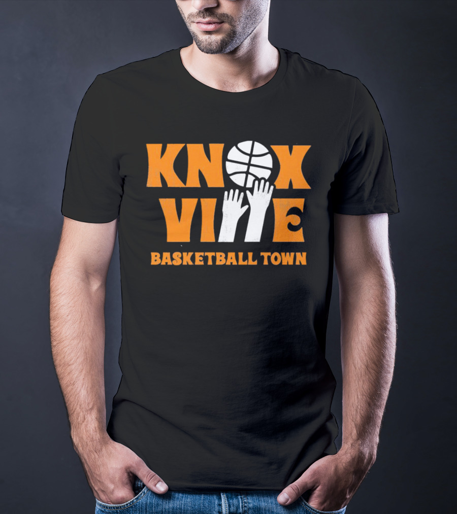 Knoxville Basketball Town Hoops Enthusiast T-Shirt