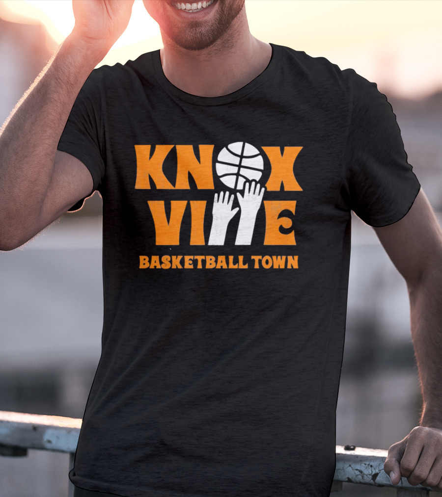 Knoxville Basketball Town Hoops Enthusiast T-Shirt