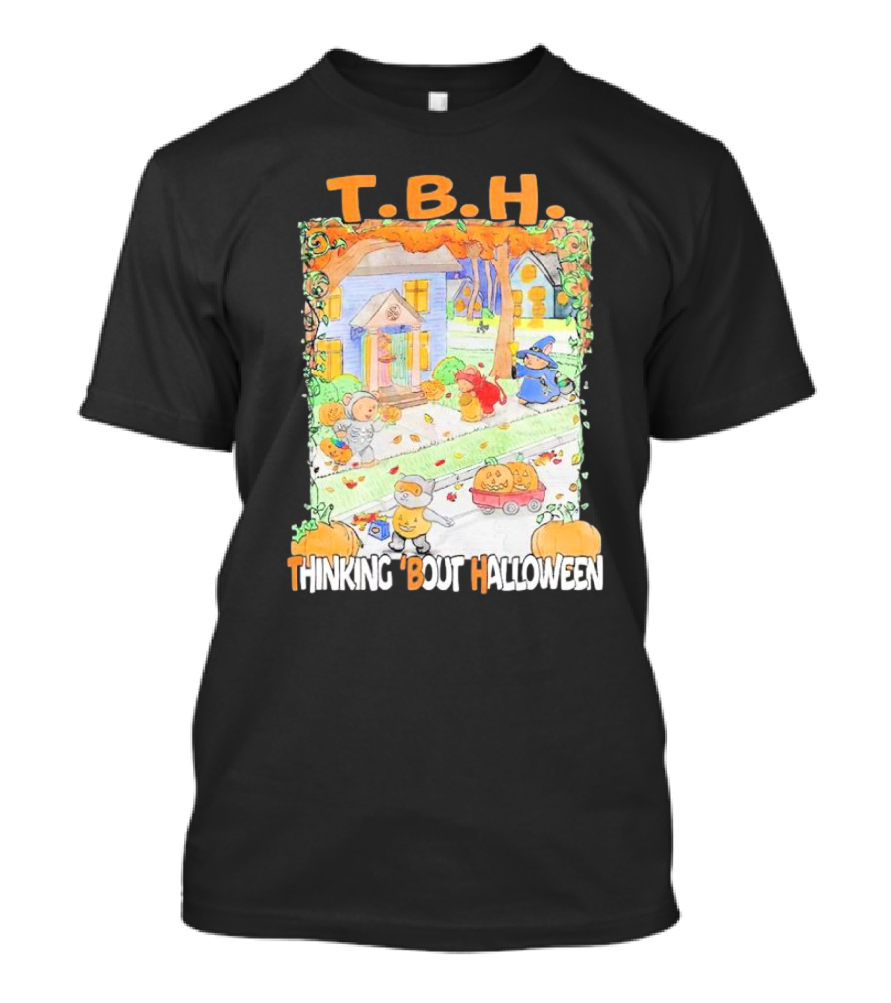 TBH Thinking 'Bout Halloween T.B.H T-Shirt