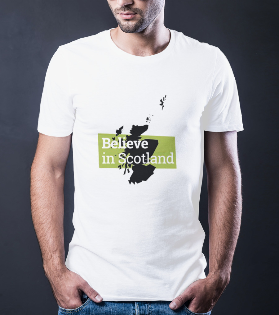 Believe In Scotland Map T-Shirt