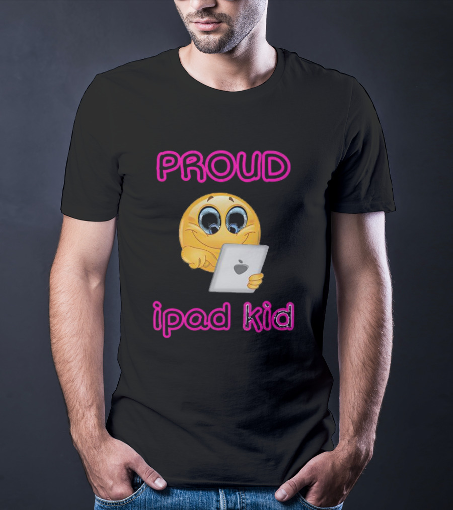 Proud IPad Kid Smile T-Shirt