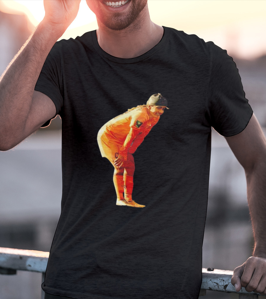 Spare One For Danielle Van De Donk Soccer Player Orange T-Shirt