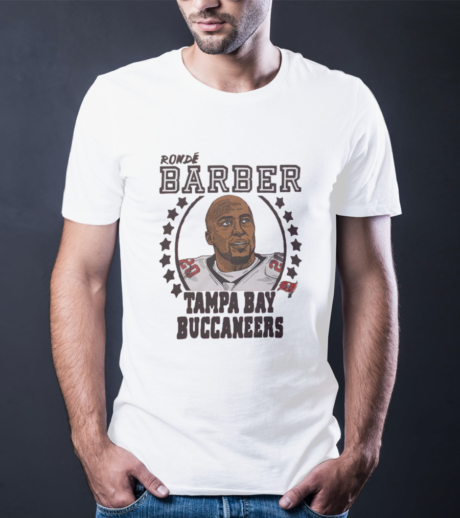 Ronde Barber Tampa Bay Buccaneers Stars T-Shirt