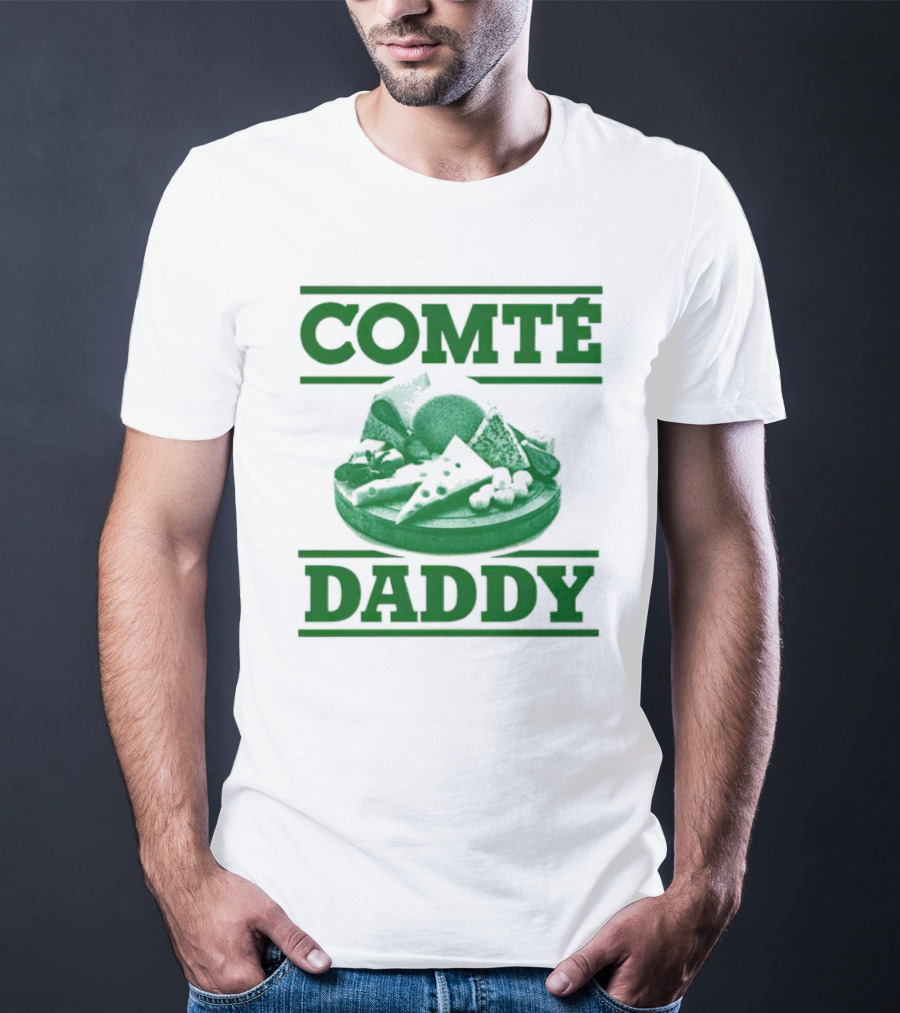 Comté Daddy Cheese Plate T-Shirt