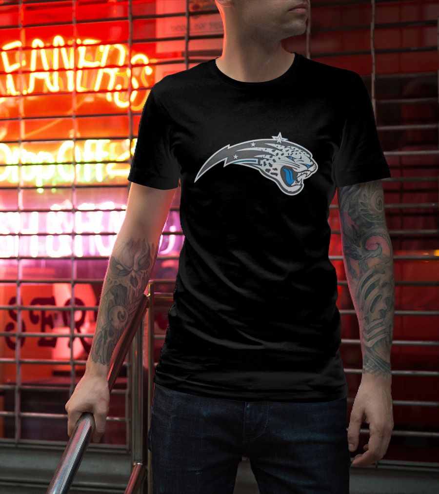 Orlando Magic Jacksonville Jaguars Crossover Emblem T-Shirt