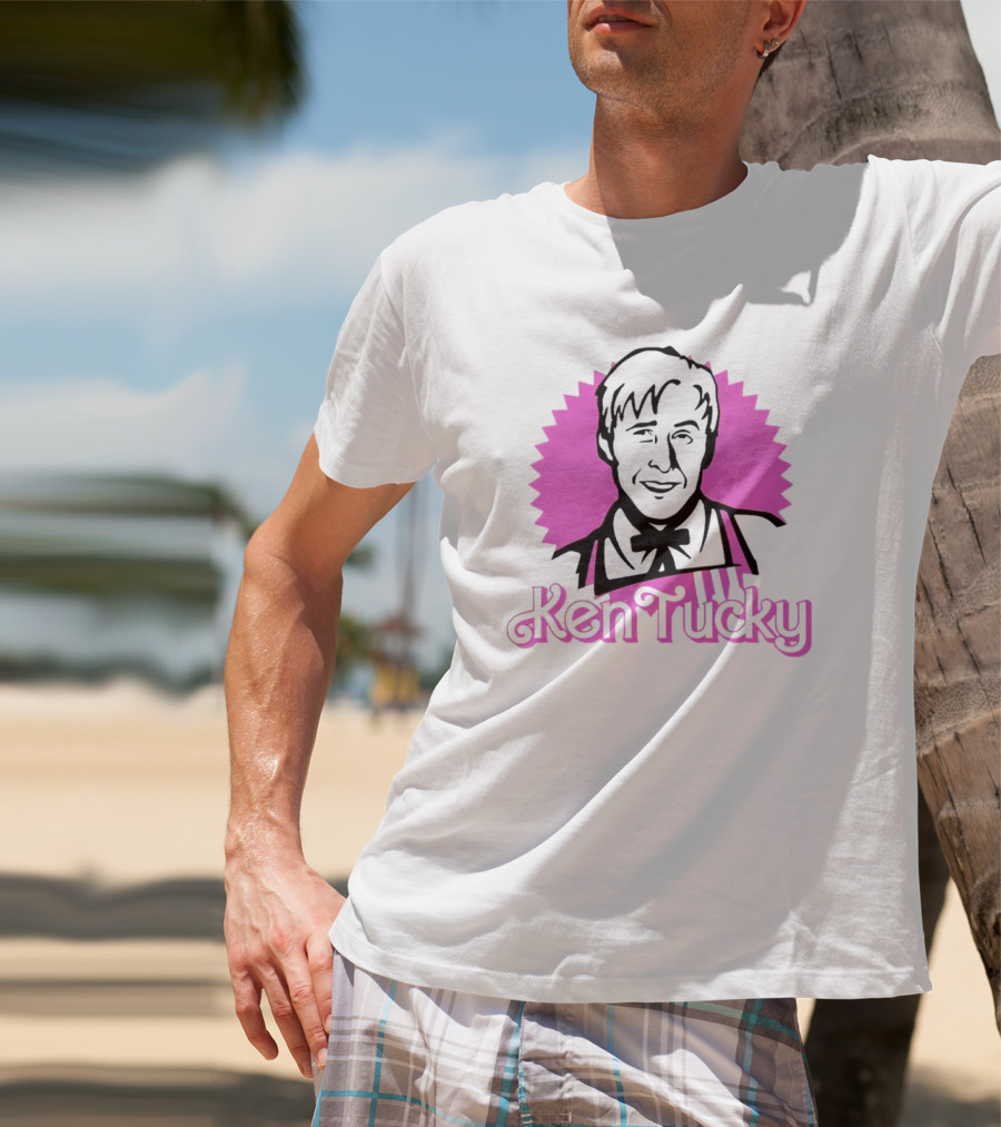 Ryan Gosling Ken Tucky Barbie Mashup T-Shirt