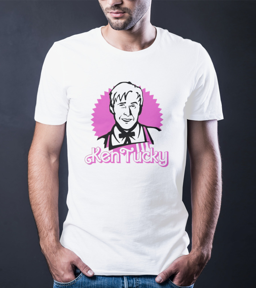 Ryan Gosling Ken Tucky Barbie Mashup T-Shirt