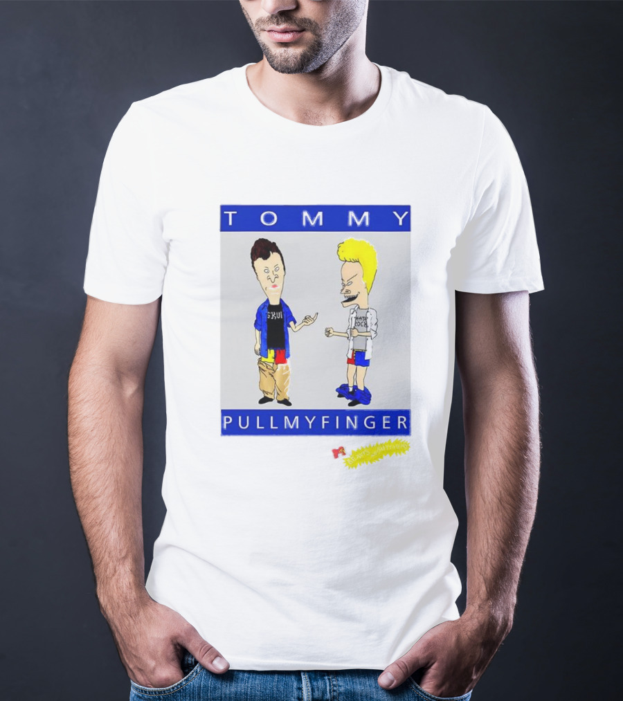 Beavis And Butt-Head Tommy Pull My Finger Album MTV T-Shirt