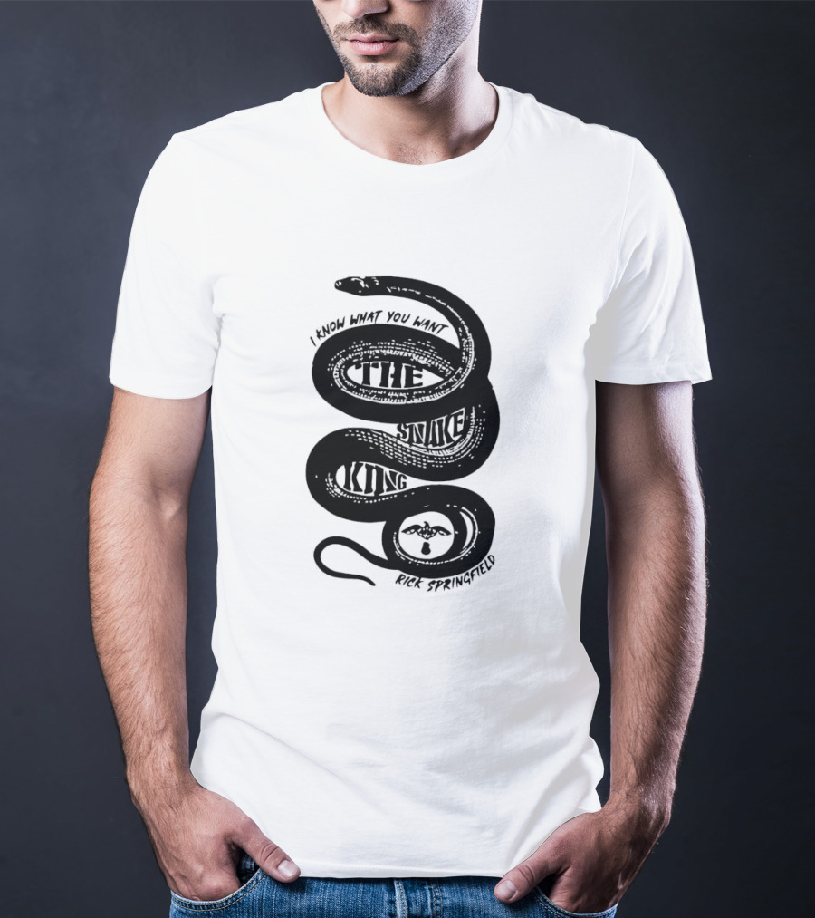 I Know What You Want The Snake King Rick Springfield T-Shirt