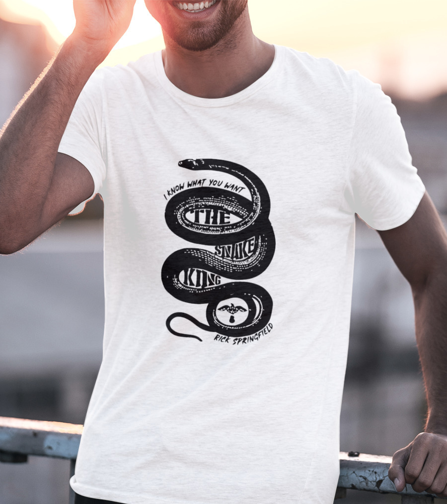 I Know What You Want The Snake King Rick Springfield T-Shirt