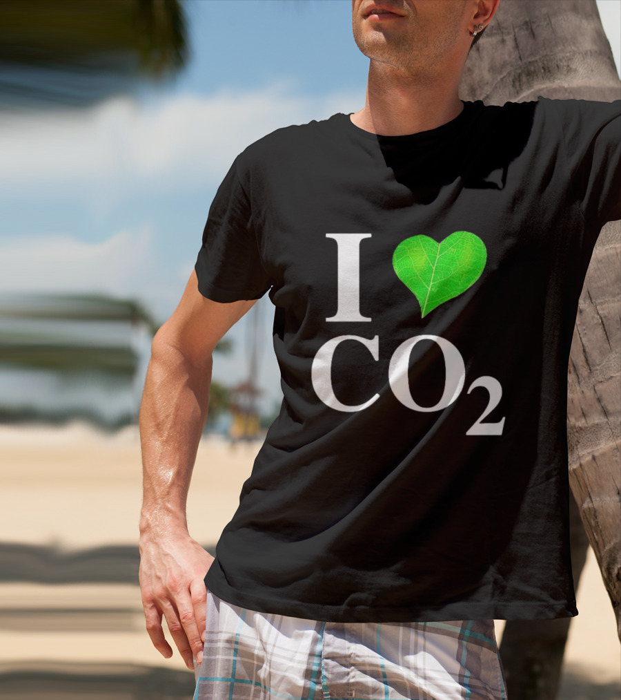 Robin Monotti I Heart CO2 Leaf T-Shirt