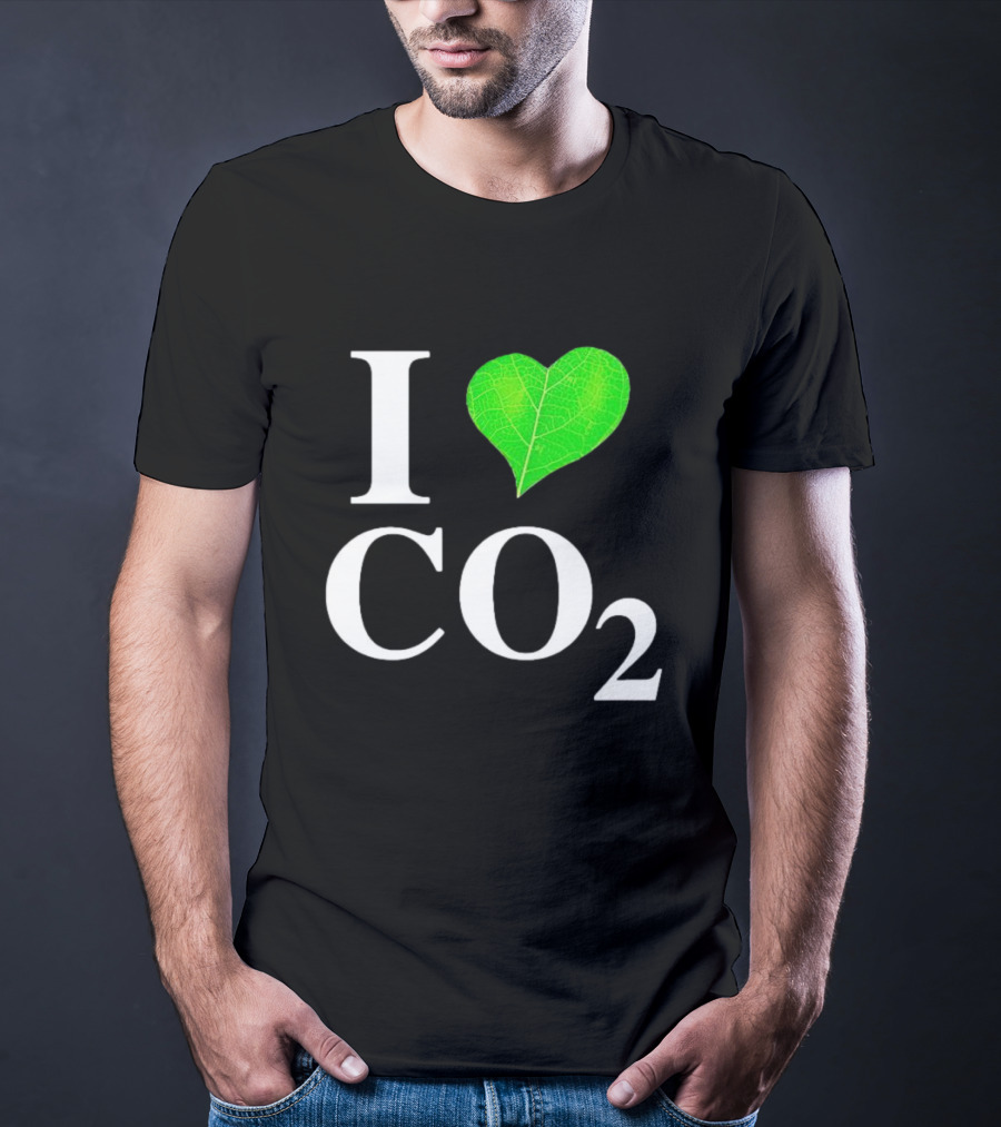 Robin Monotti I Heart CO2 Leaf T-Shirt