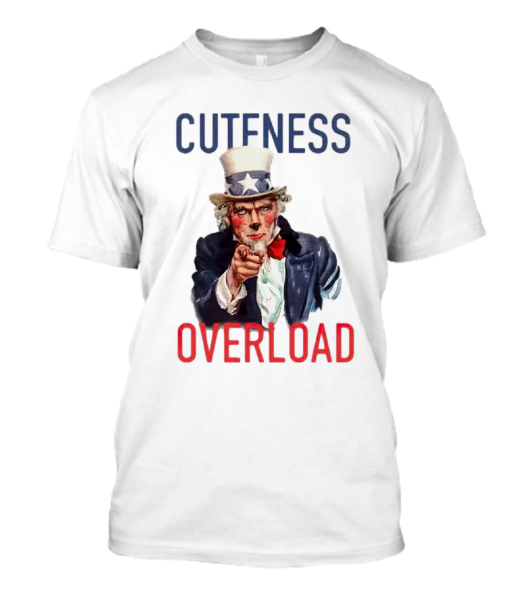 Cuteness Overload Uncle Sam T-Shirt