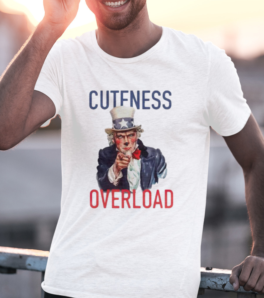 Cuteness Overload Uncle Sam T-Shirt