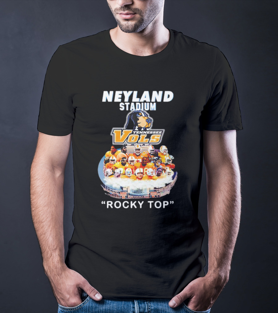 Neyland Stadium Tennessee Vols Rocky Top Football Team T-Shirt