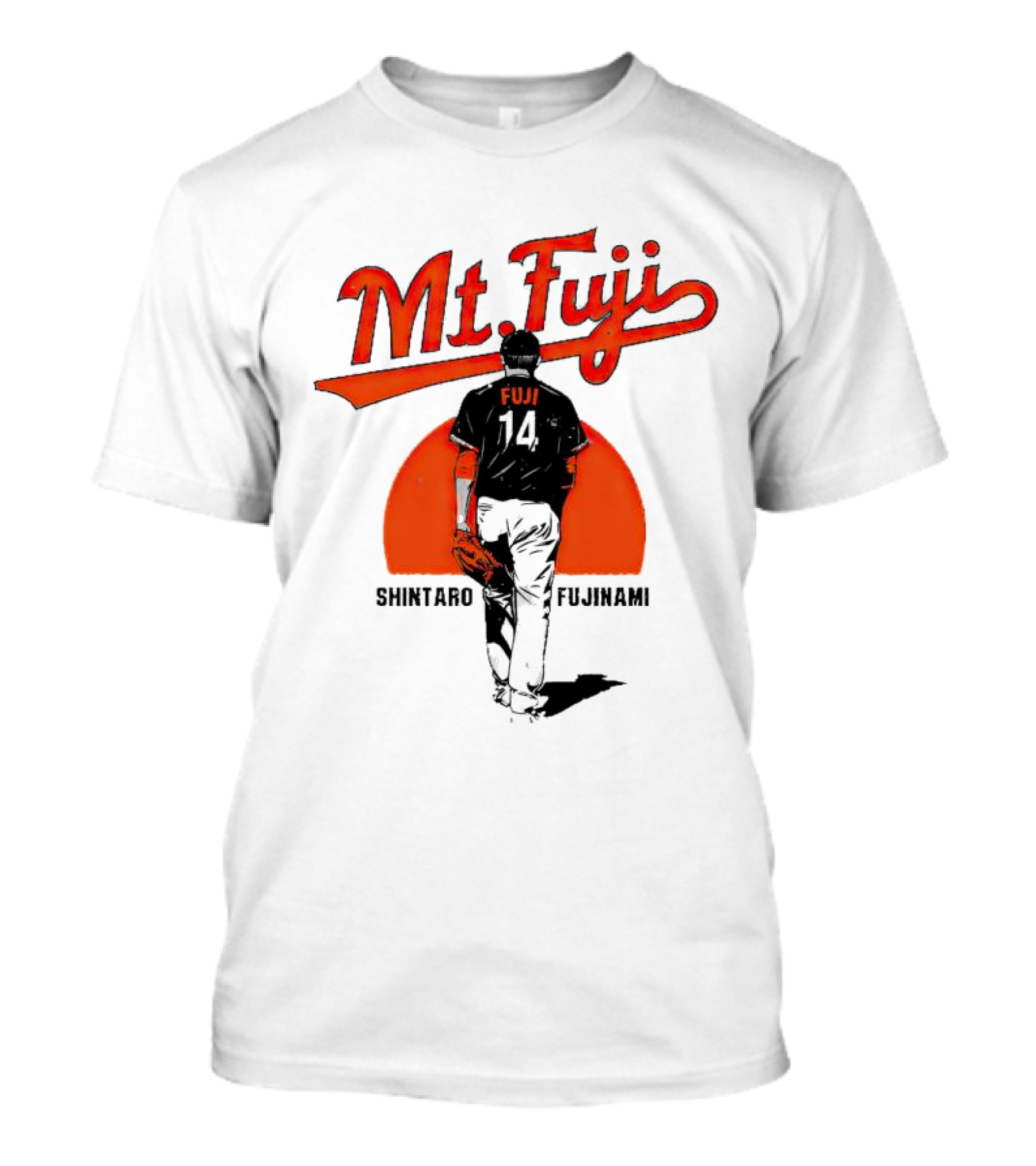 Shintaro Fujinami Mt. Fuji Baseball Baltimore Orioles T-Shirt