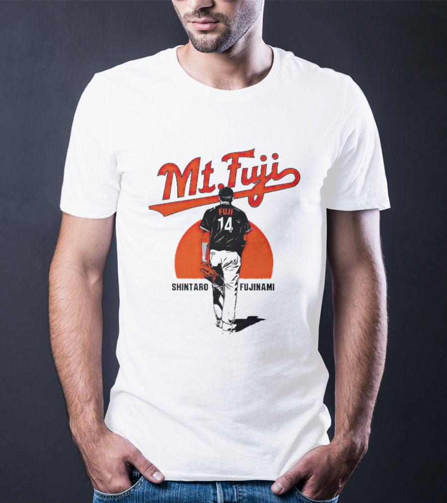 Shintaro Fujinami Mt. Fuji Baseball Baltimore Orioles T-Shirt