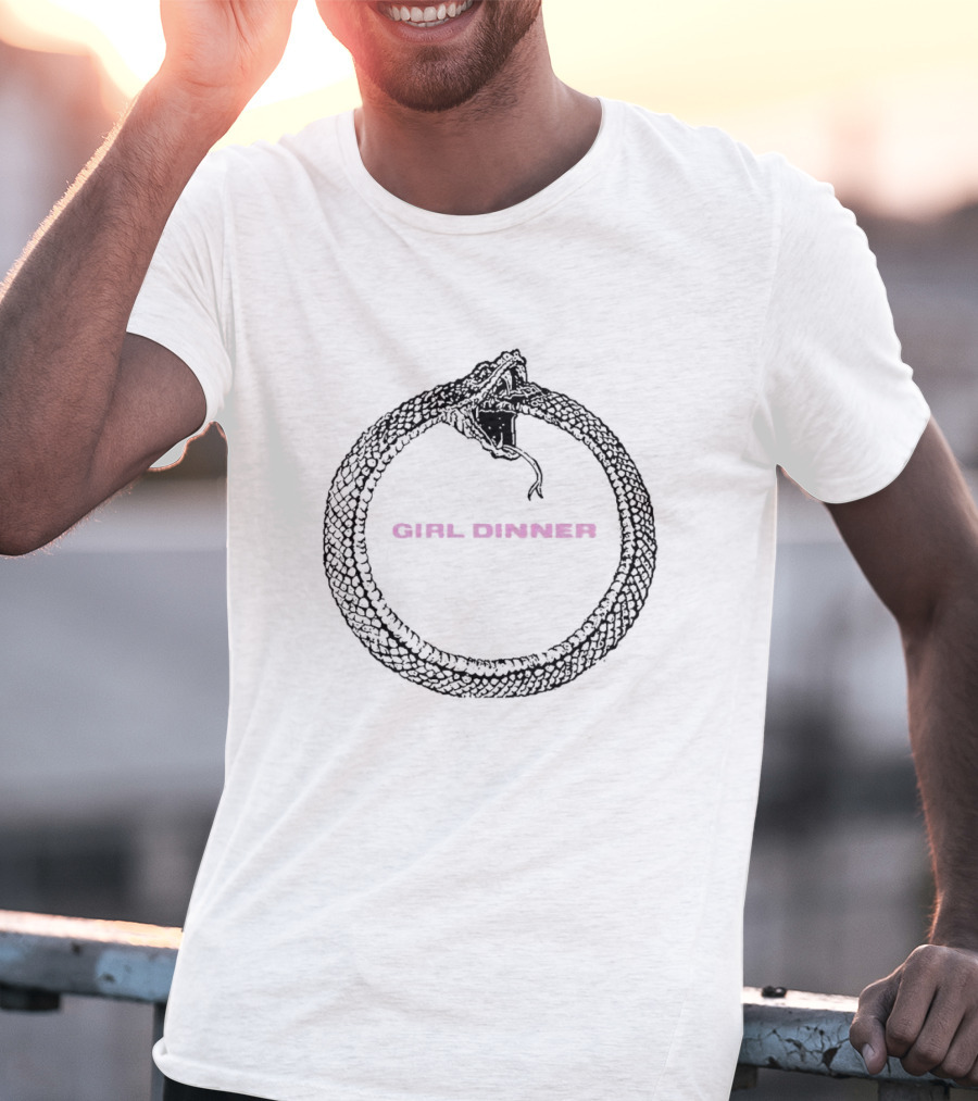 Girl Dinner Snake Ouroboros T-Shirt