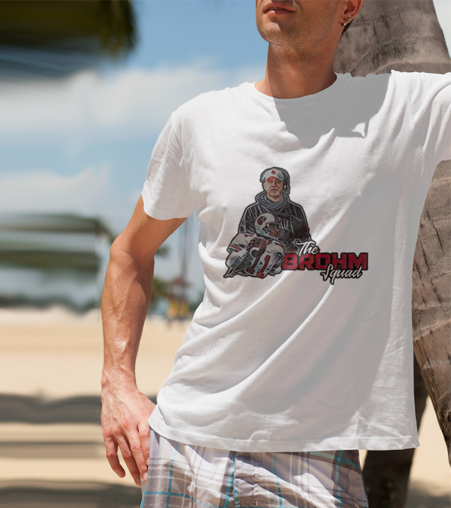 The Brohm Squad Football Cartoon T-Shirt