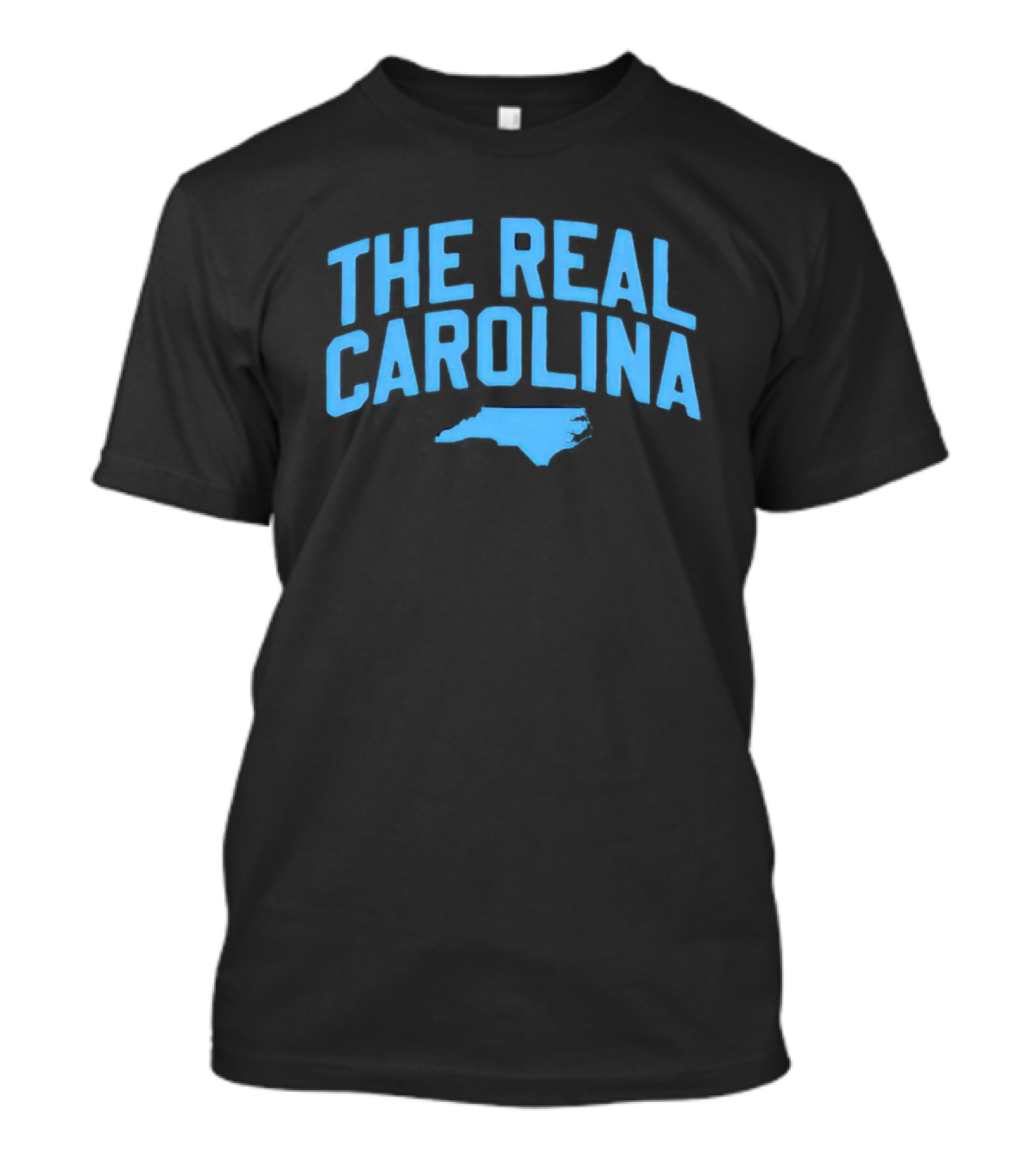 The Real Carolina NC Map T-Shirt