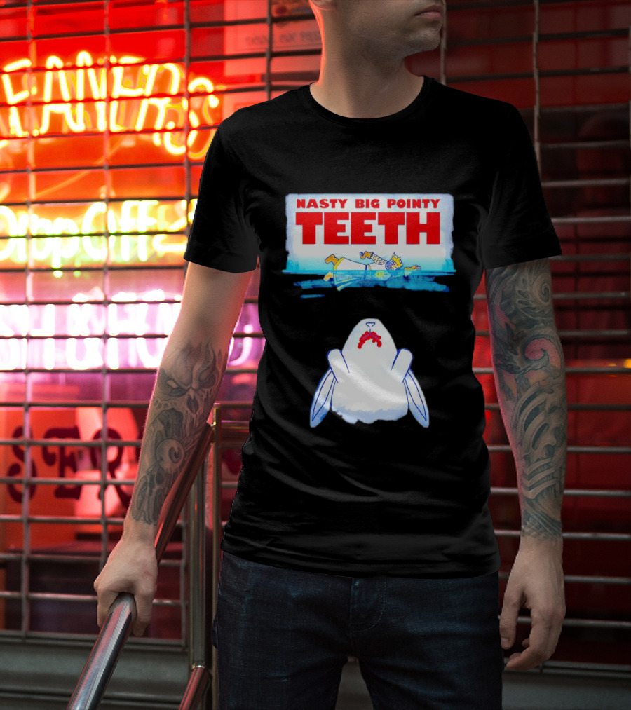 NASTY BIG POINTY TEETH Rabbit Parody With Knight T-Shirt