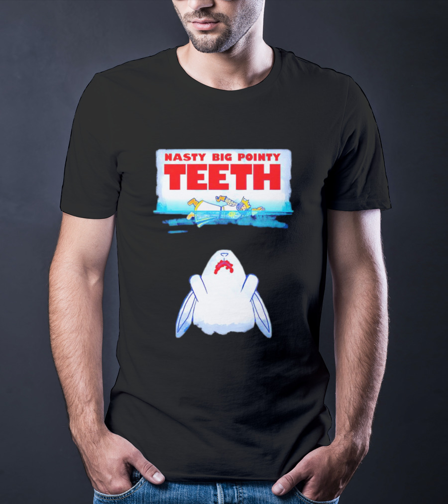 NASTY BIG POINTY TEETH Rabbit Parody With Knight T-Shirt