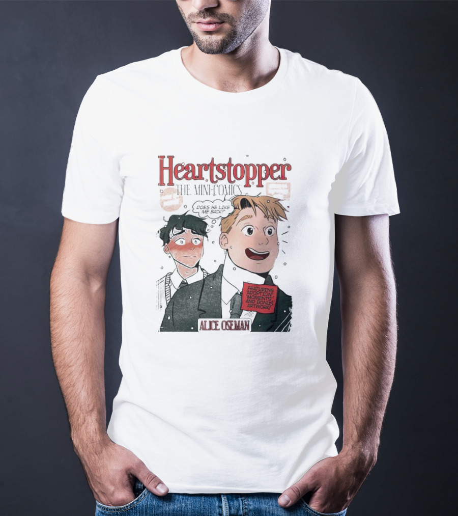 Heartstopper Featuring Adaptation Moments And Bonus Artwork By Alice Oseman T-Shirt