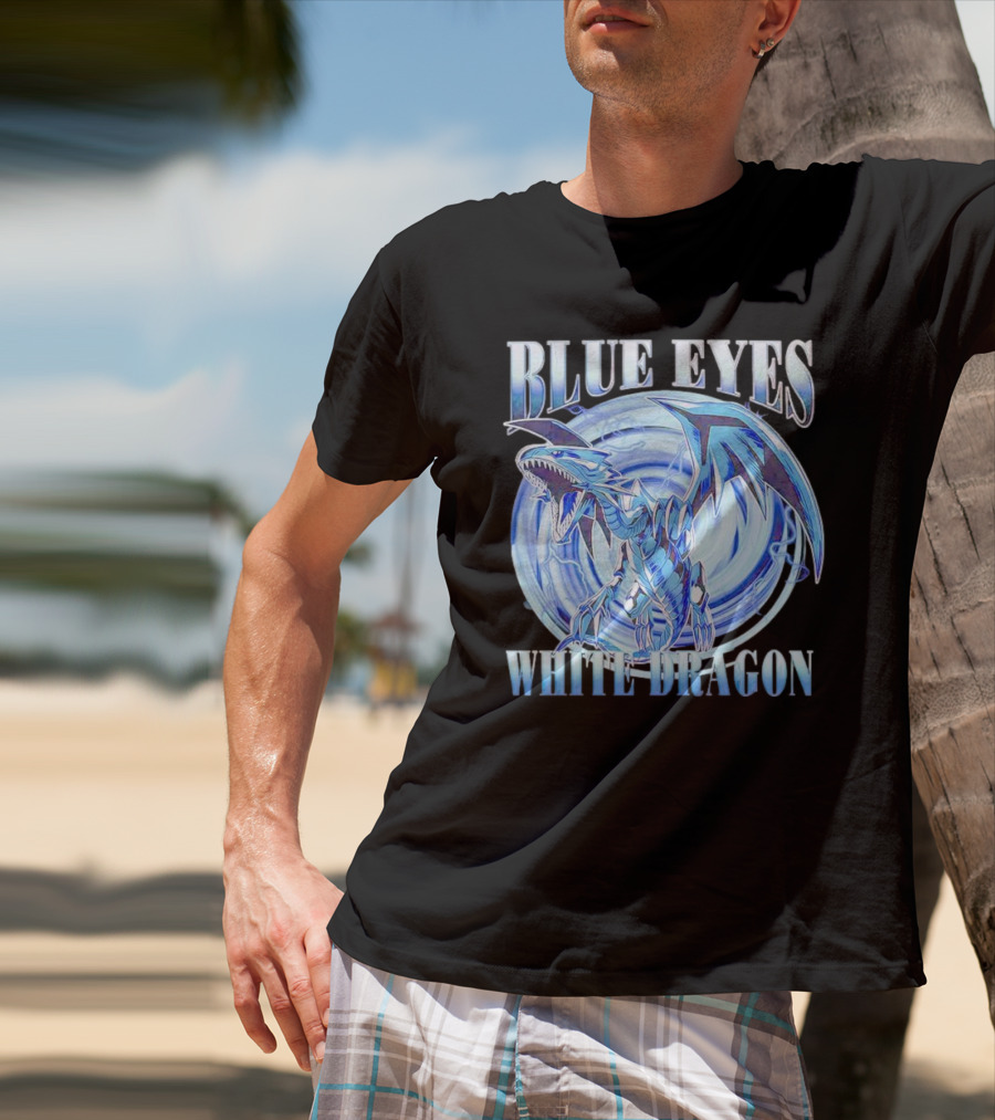 Blue Eyes White Dragon Iconic Character T-Shirt