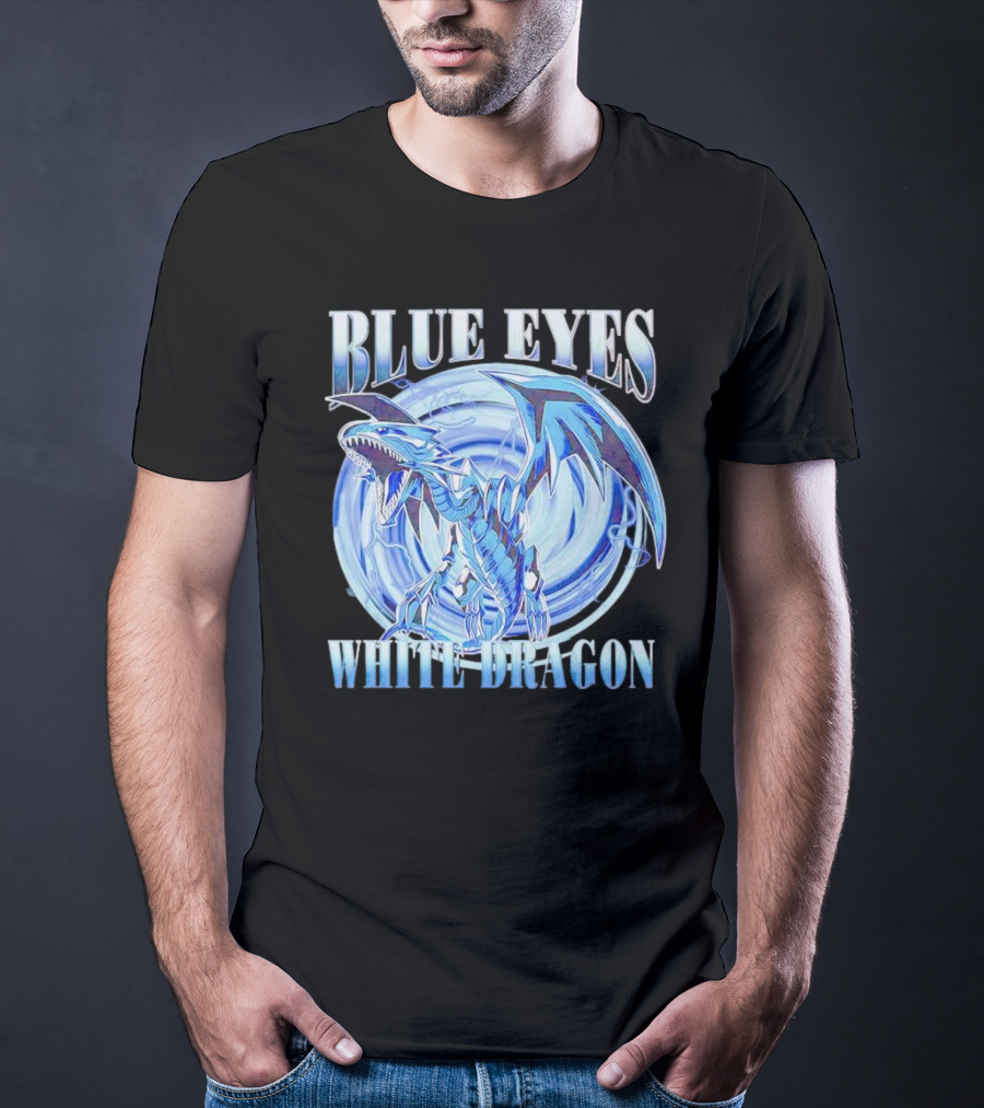 Blue Eyes White Dragon Iconic Character T-Shirt