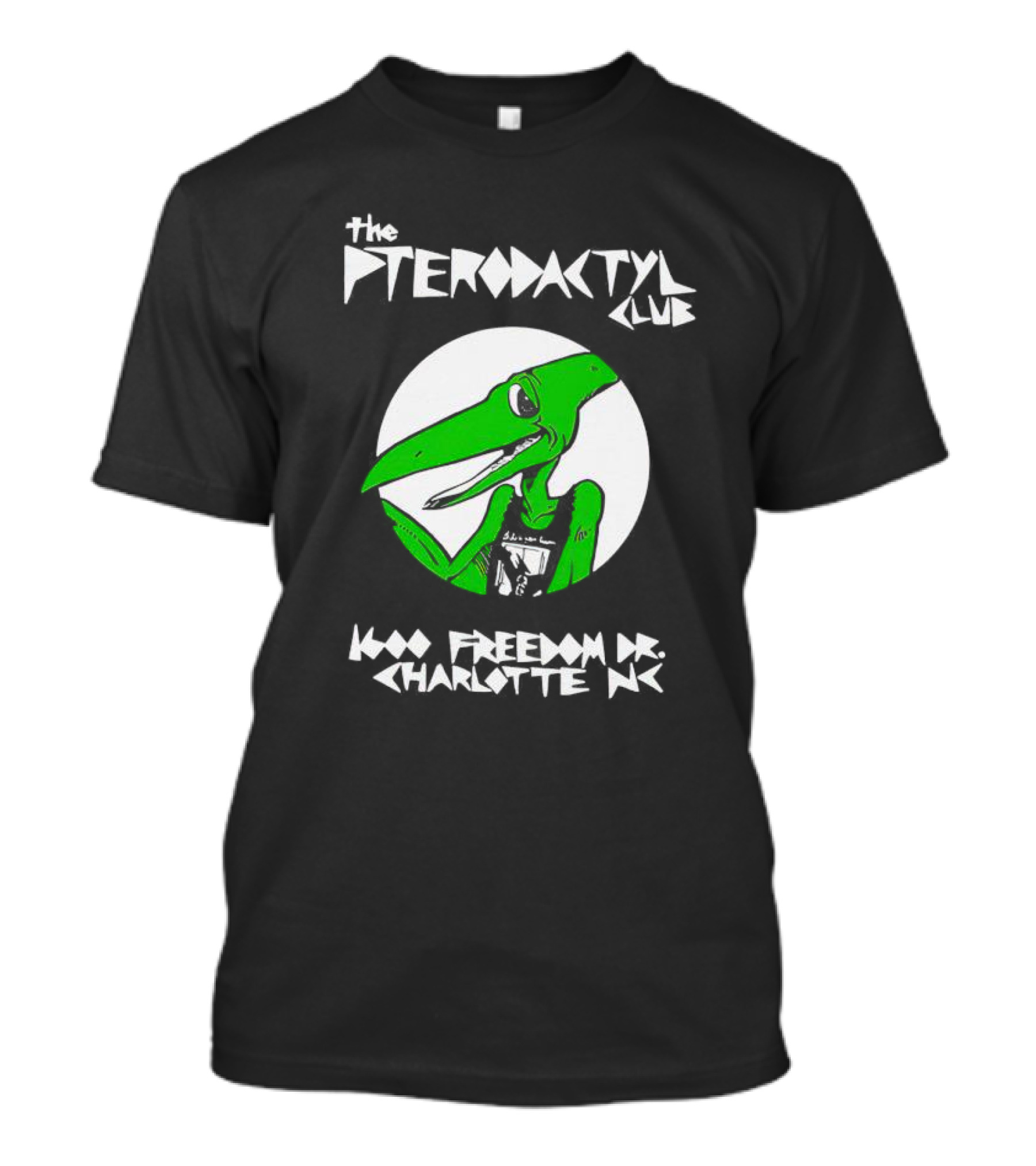 The Pterodactyl Club 1000 Freedom Dr Charlotte NC T-Shirt