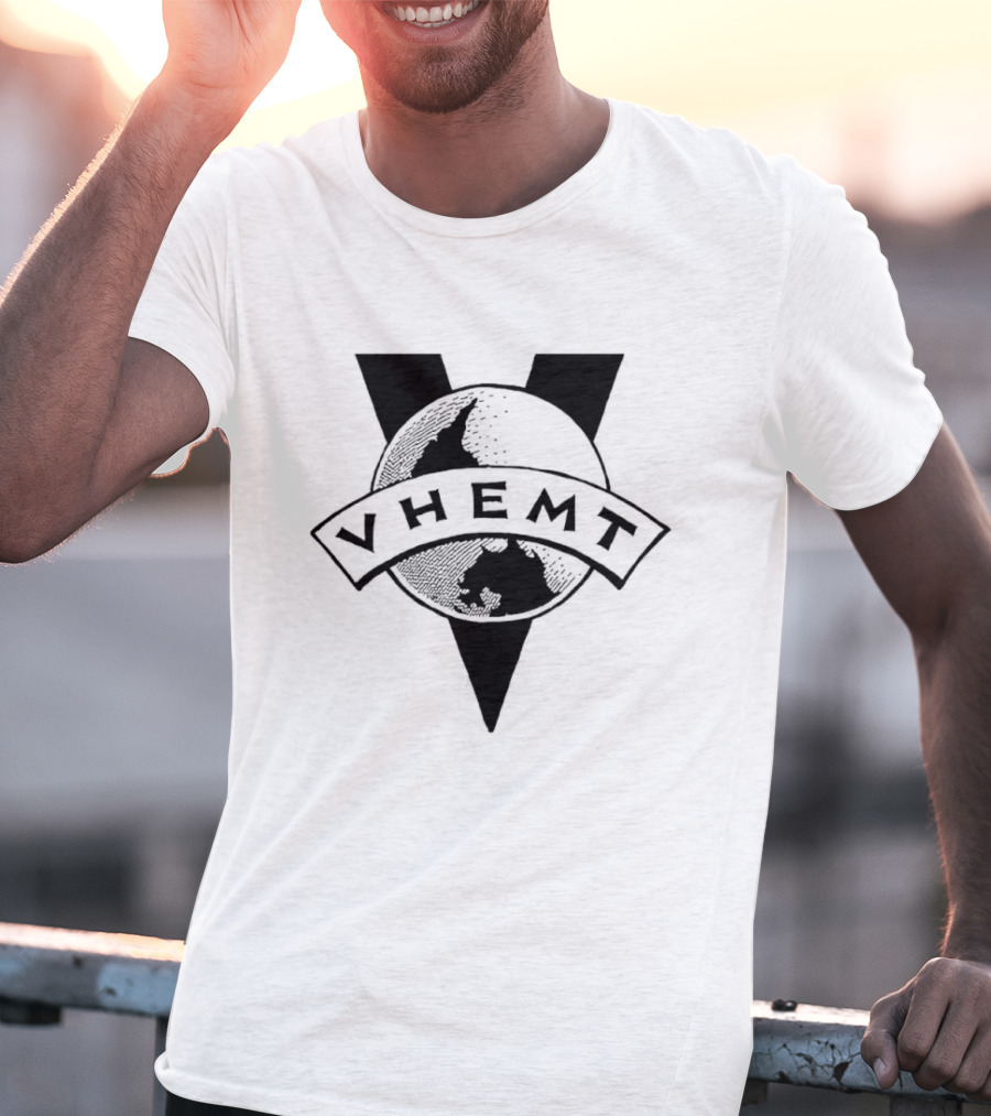 VHEMT Voluntary Human Extinction Movement Earth Emblem T-Shirt