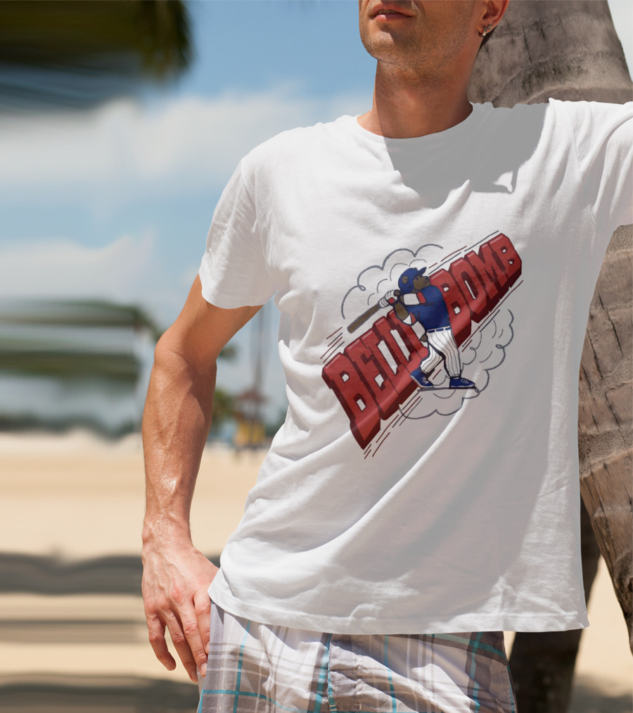 Cody Bellinger Belli Bomb Baseball Hit Iconic Swing T-Shirt