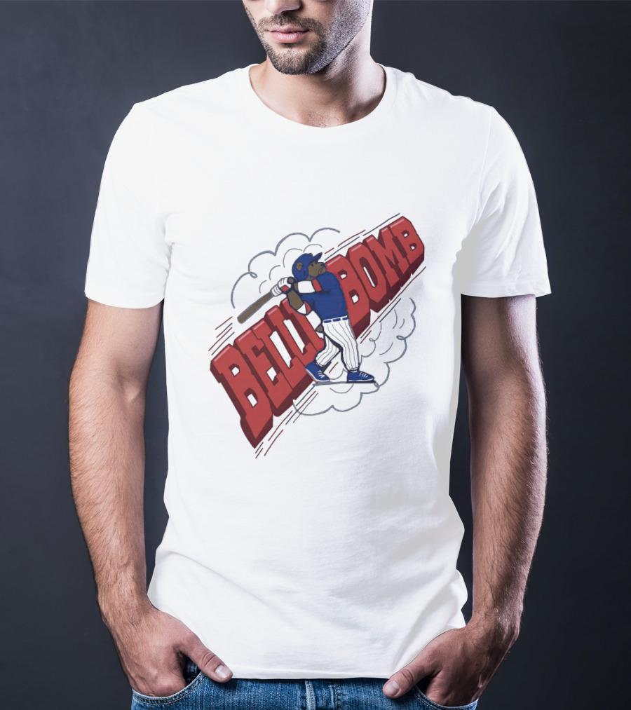 Cody Bellinger Belli Bomb Baseball Hit Iconic Swing T-Shirt