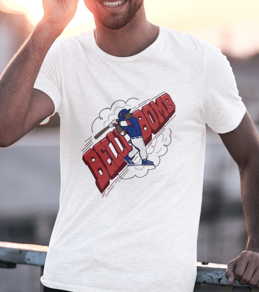 Cody Bellinger Belli Bomb Baseball Hit Iconic Swing T-Shirt