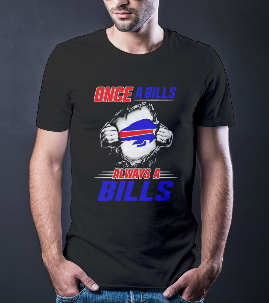 Once A Bills Always A Bills Buffalo Logo T-Shirt