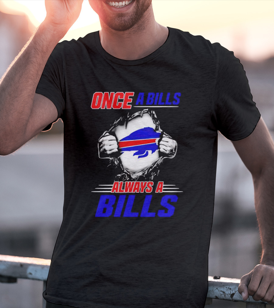 Once A Bills Always A Bills Buffalo Logo T-Shirt