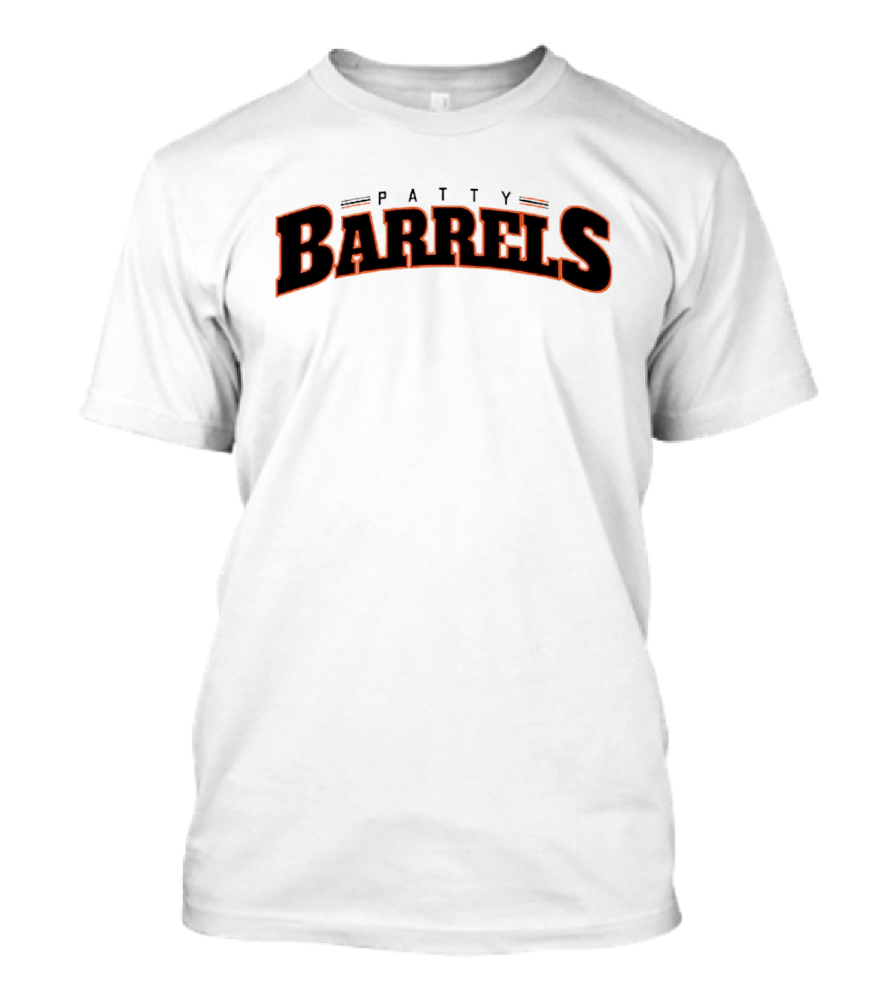 Patrick Bailey Patty Barrels Retro Sports T-Shirt