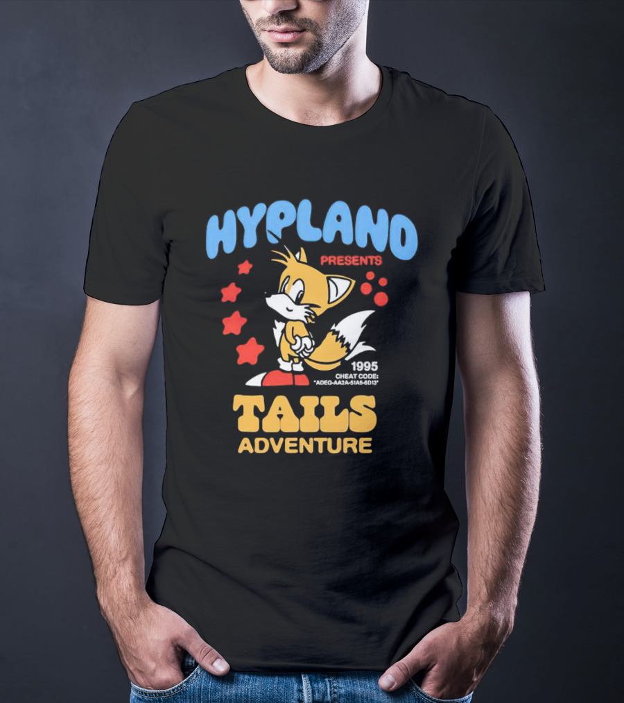 Hypland Presents 1995 Tails Adventure Cheat Code ADEG-AA2A-51A6-6D13 T-Shirt