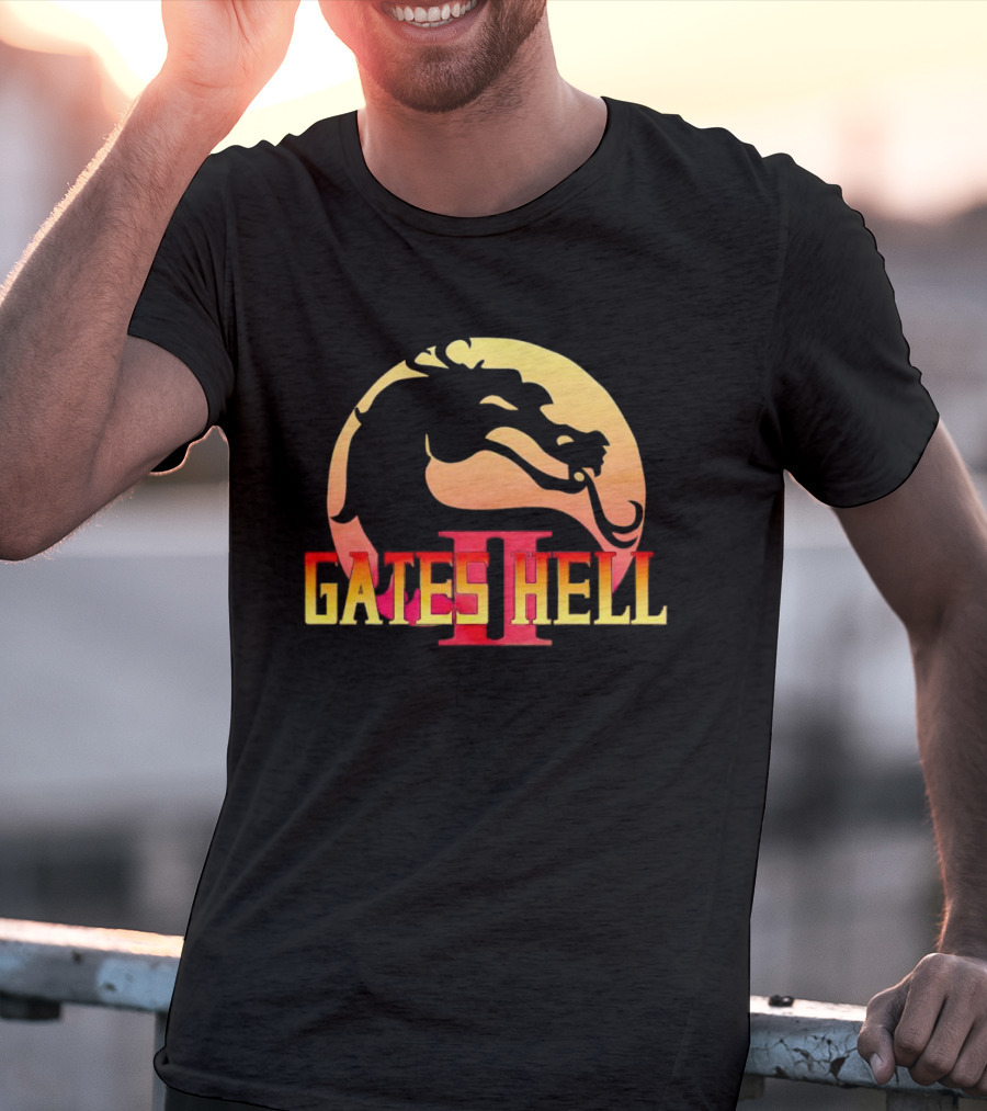 Gates To Hell Louisville Brutality Dragon Logo II T-Shirt