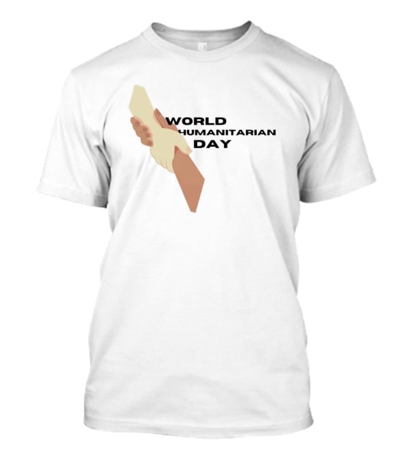 World Humanitarian Day Shake Hands T-Shirt