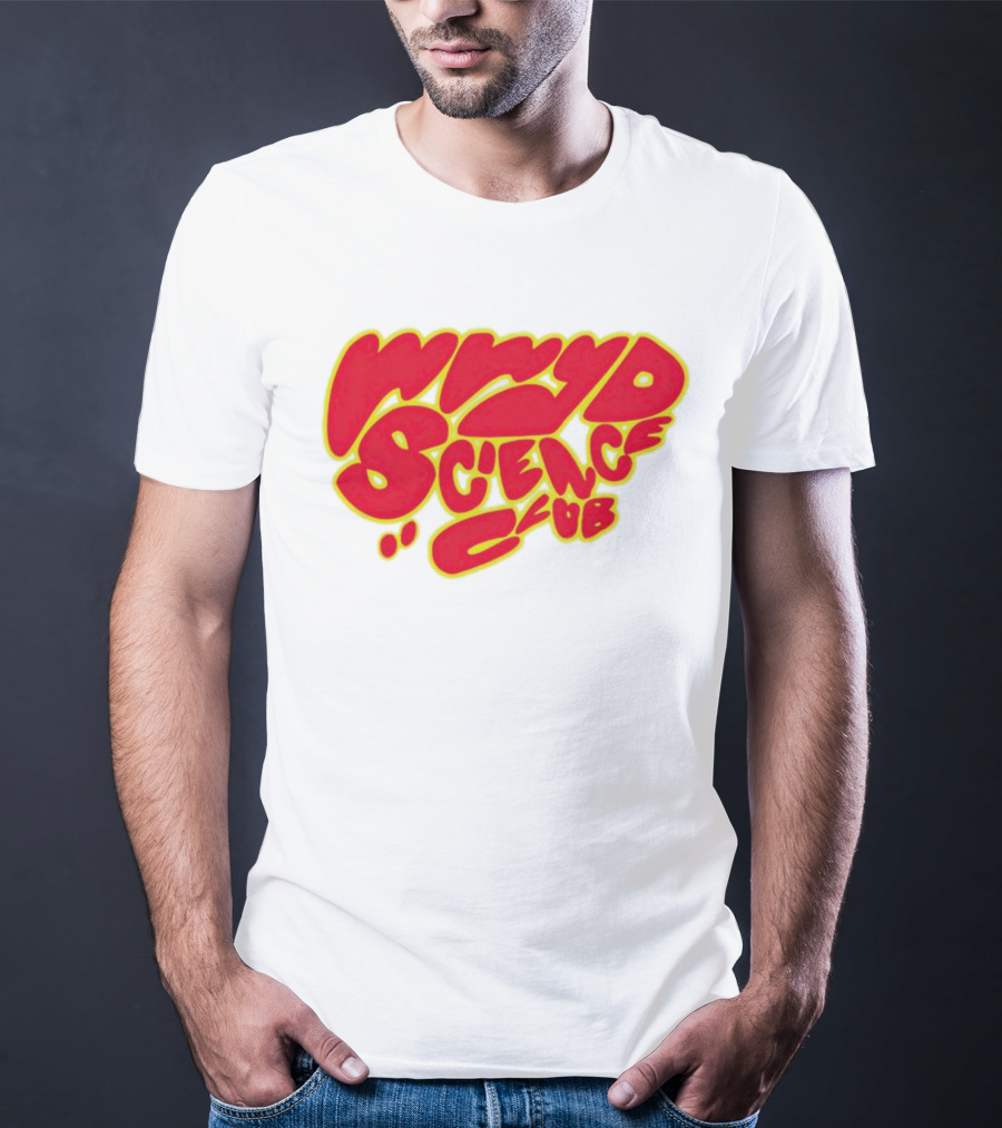 WWYD Science Club Retro Font T-Shirt