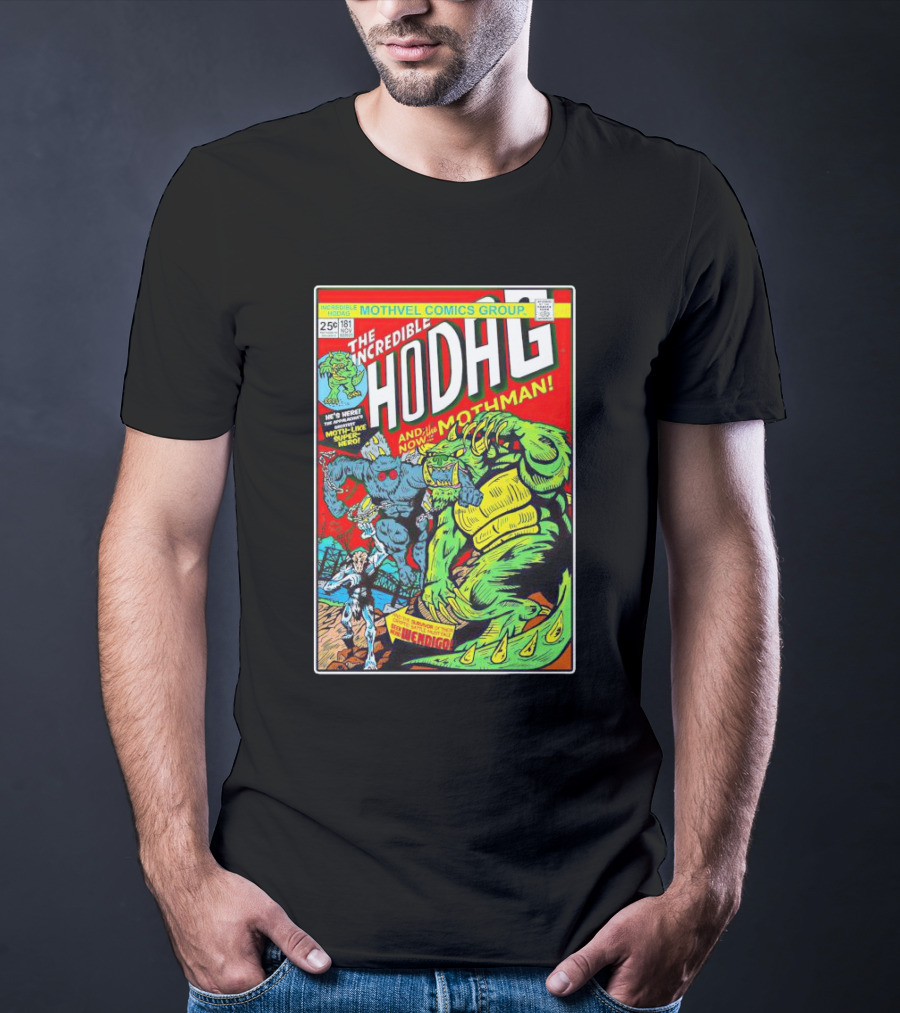 Mothvel Comics Group The Incredible Hodag And The Mothman Battles Incredico T-Shirt