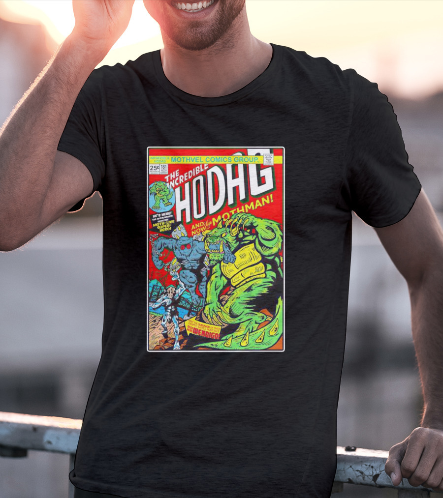 Mothvel Comics Group The Incredible Hodag And The Mothman Battles Incredico T-Shirt