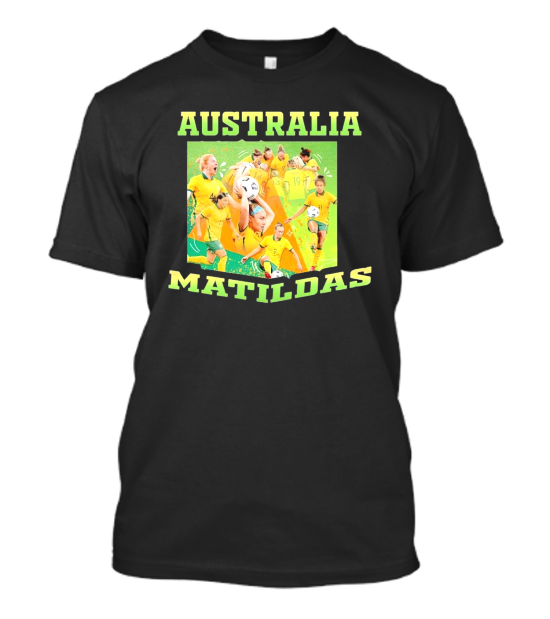 Australia Matildas Soccer Team Players T-Shirt