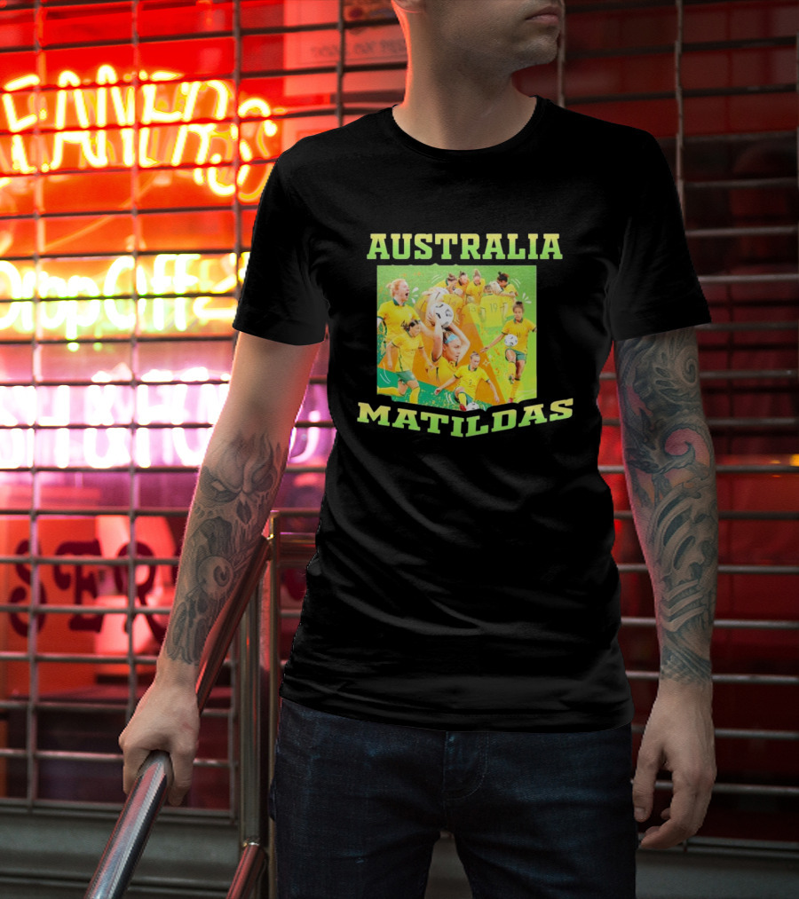 Australia Matildas Soccer Team Players T-Shirt